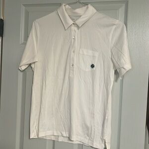 Tory Burch - Tory Sport short sleeve polo - Women’s Large, Green TB logo